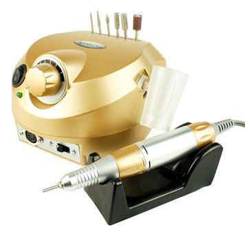 Фрезер для манікюру в наборі Nail Drill ZS 601 65 Вт 45000об/хв фрейм манікюрний дриль у наборі фрези гель xh1100073 фото