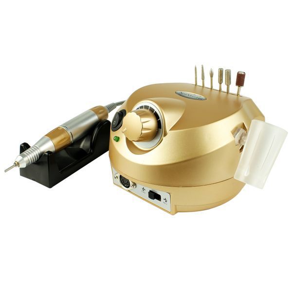 Фрезер для манікюру в наборі Nail Drill ZS 601 65 Вт 45000об/хв фрейм манікюрний дриль у наборі фрези гель xh1100073 фото