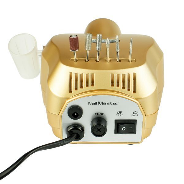Фрезер для манікюру в наборі Nail Drill ZS 601 65 Вт 45000об/хв фрейм манікюрний дриль у наборі фрези гель xh1100073 фото