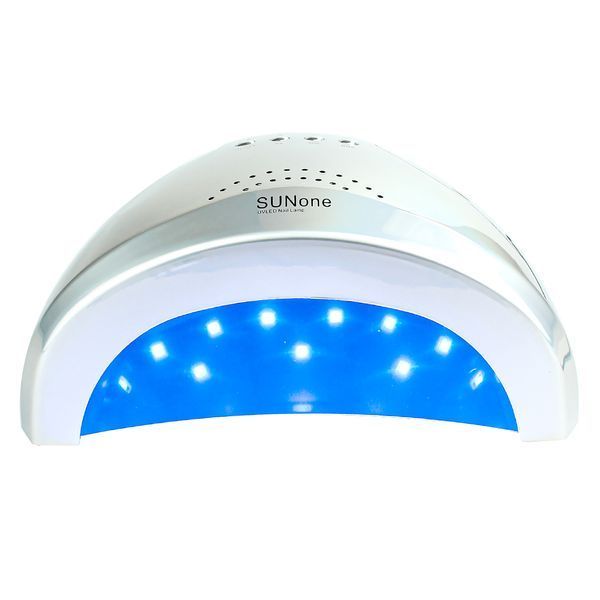 Лампа для манікюру SUN One 48W недорога лампа для нігтів лампа для гель лаку лед лампа для сушіння манікюру xh1100180 фото