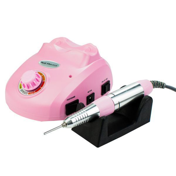 Фрезер для манікюра з насадками Drill Master ZS 603 45000об/хв фрейзер машина для нігтів для знімання гель лаку xh1100034 фото