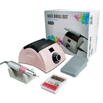 Фрезер машинка для манікюру Nail Master ZS-710 35000об/хв 65Вт (для нігтів, шліфування лаку, makeup, фрези) xh1100137 фото
