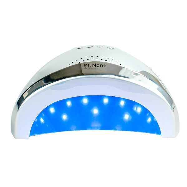 Лампа для манікюру настільна Sun One LED/UV, 48W потужна професійна манікюрна лампа, швидко сушить нігті xh1100194 фото